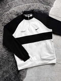Buzo Deportivo Classic Negro-Blanco